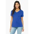 Bella + Canvas Women's Relaxed Jersey V-Neck Tee