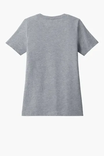 Bella + Canvas Women's Relaxed Heather CVC V-Neck Tee — view 19