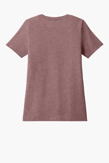 Bella + Canvas Women's Relaxed Heather CVC V-Neck Tee — view 20