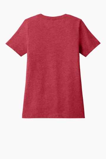 Bella + Canvas Women's Relaxed Heather CVC V-Neck Tee — view 21