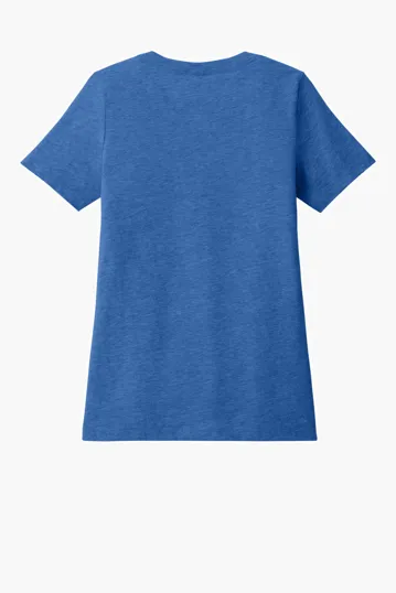 Bella + Canvas Women's Relaxed Heather CVC V-Neck Tee — view 23