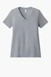 Bella + Canvas Women's Relaxed Heather CVC V-Neck Tee — view 14
