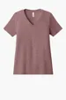 Bella + Canvas Women's Relaxed Heather CVC V-Neck Tee — view 15