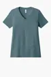 Bella + Canvas Women's Relaxed Heather CVC V-Neck Tee — view 17