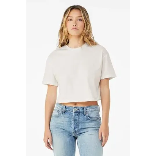 Bella + Canvas Women's Jersey Crop Tee