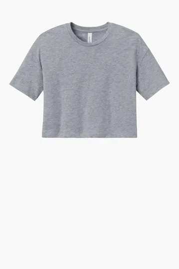 Bella + Canvas Women's Jersey Crop Tee — view 2