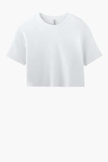 Bella + Canvas Women's Jersey Crop Tee — view 5