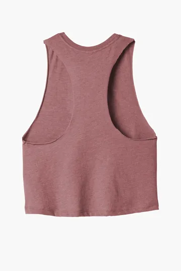 Bella + Canvas Women's Racerback Cropped Tank — view 10