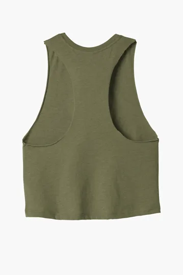 Bella + Canvas Women's Racerback Cropped Tank — view 11