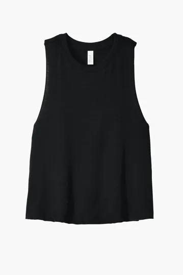 Bella + Canvas Women's Racerback Cropped Tank — view 6