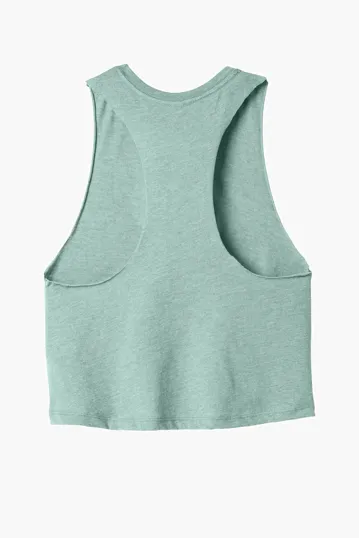 Bella + Canvas Women's Racerback Cropped Tank — view 16