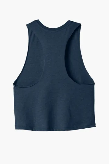 Bella + Canvas Women's Racerback Cropped Tank — view 17