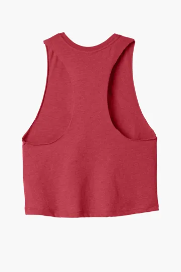 Bella + Canvas Women's Racerback Cropped Tank — view 21