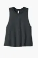 Bella + Canvas Women's Racerback Cropped Tank — view 2