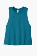 Bella + Canvas Women's Racerback Cropped Tank — view 3
