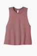 Bella + Canvas Women's Racerback Cropped Tank — view 4