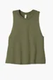 Bella + Canvas Women's Racerback Cropped Tank — view 5
