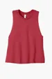 Bella + Canvas Women's Racerback Cropped Tank — view 20