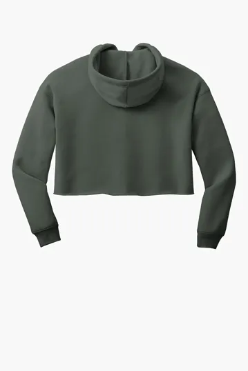 Bella + Canvas Women's Sponge Fleece Cropped Fleece Hoodie — view 11