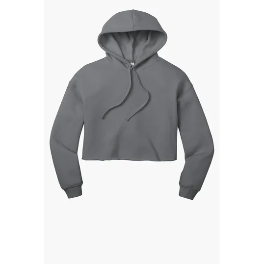 Bella + Canvas Women's Sponge Fleece Cropped Fleece Hoodie — view 7