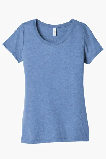 Bella + Canvas Women's Triblend Short Sleeve Tee — view 3