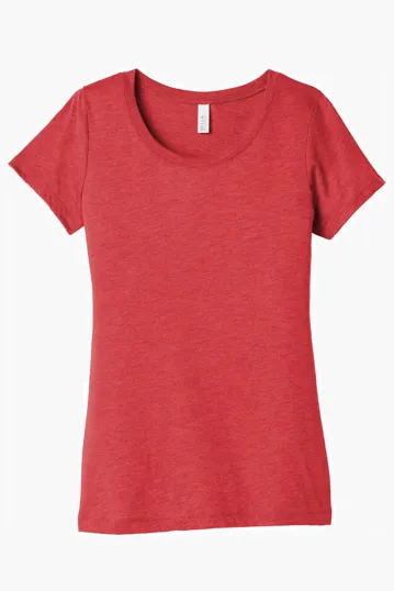 Bella + Canvas Women's Triblend Short Sleeve Tee — view 9