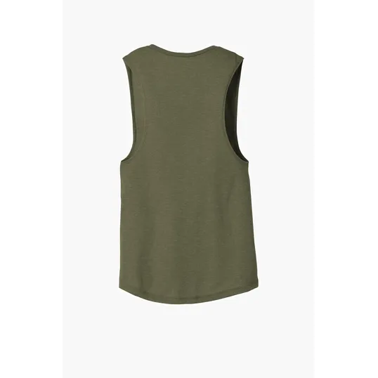 Bella + Canvas Women's Flowy Scoop Muscle Tank — view 49