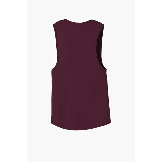 Bella + Canvas Women's Flowy Scoop Muscle Tank — view 50