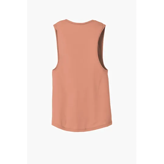Bella + Canvas Women's Flowy Scoop Muscle Tank — view 60
