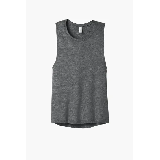 Bella + Canvas Women's Flowy Scoop Muscle Tank — view 2