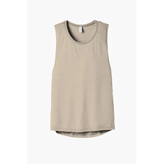Bella + Canvas Women's Flowy Scoop Muscle Tank — view 13