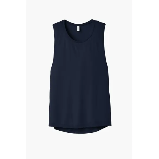 Bella + Canvas Women's Flowy Scoop Muscle Tank — view 20