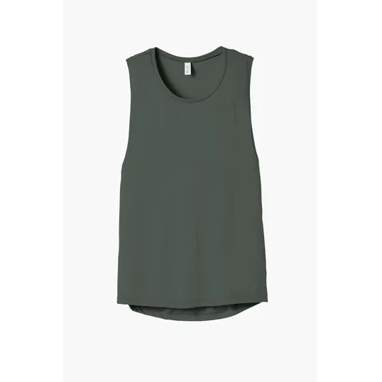 Bella + Canvas Women's Flowy Scoop Muscle Tank — view 21