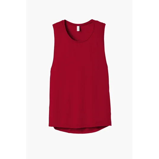 Bella + Canvas Women's Flowy Scoop Muscle Tank — view 27
