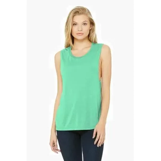 Bella + Canvas Women's Flowy Scoop Muscle Tank