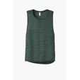 Bella + Canvas Women's Flowy Scoop Muscle Tank — view 11