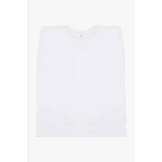 Bella + Canvas Women's Flowy Muscle Tee with Rolled Cuffs — view 6