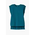 Bella + Canvas Women's Flowy Muscle Tee with Rolled Cuffs — view 2