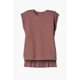 Bella + Canvas Women's Flowy Muscle Tee with Rolled Cuffs — view 4