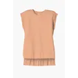 Bella + Canvas Women's Flowy Muscle Tee with Rolled Cuffs — view 5