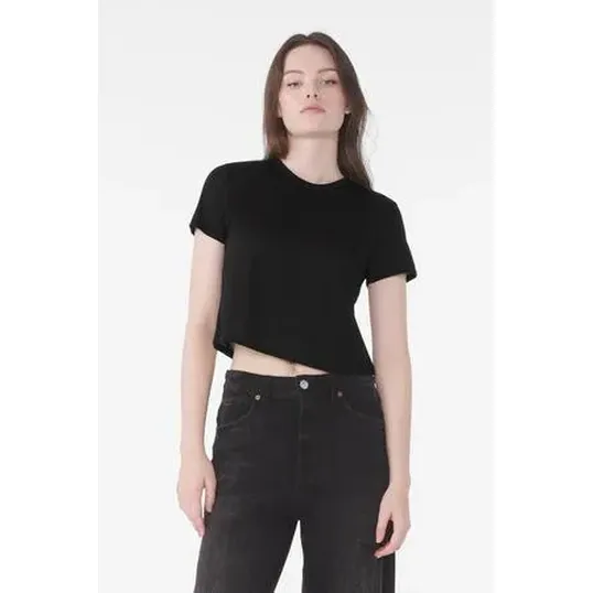 Bella + Canvas Women's Flowy Cropped Tee