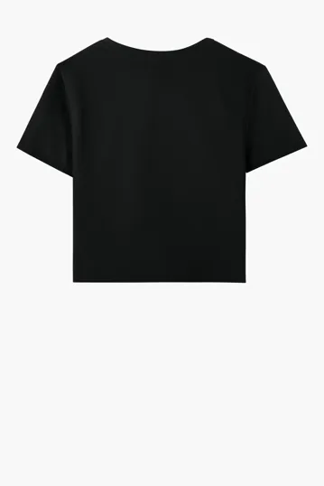 Bella + Canvas Women's Flowy Cropped Tee — view 5