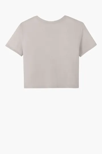 Bella + Canvas Women's Flowy Cropped Tee — view 6