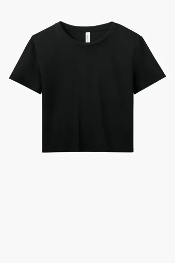 Bella + Canvas Women's Flowy Cropped Tee — view 3