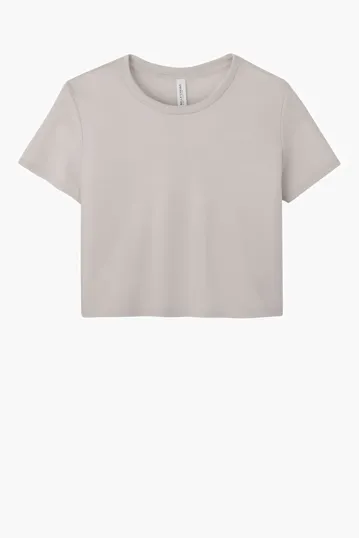 Bella + Canvas Women's Flowy Cropped Tee — view 4