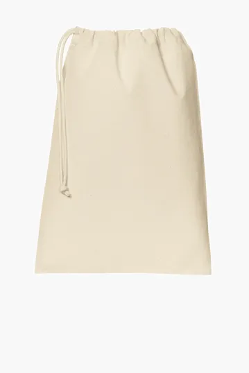 Port Authority Core Cotton Drawstring Bag — view 2