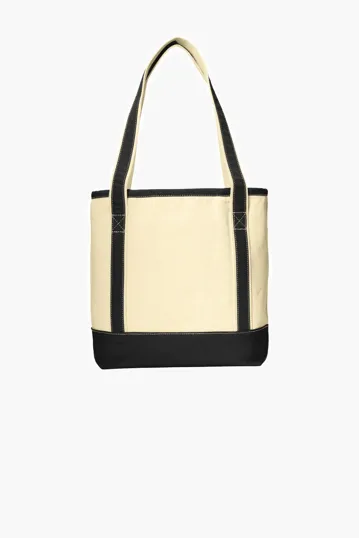 Port Authority Medium Cotton Canvas Tote — view 2