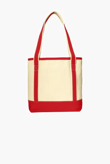 Port Authority Medium Cotton Canvas Tote — view 4