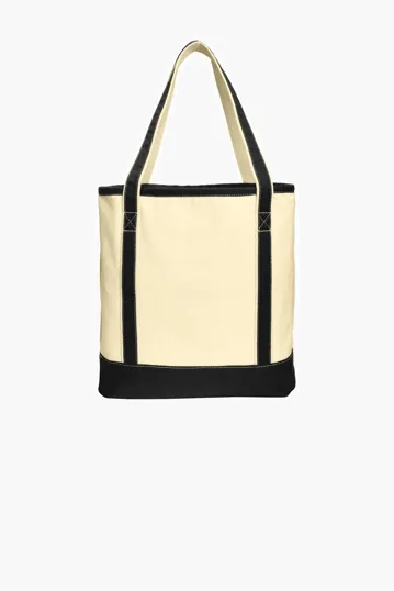 Port Authority Large Cotton Canvas Tote — view 4