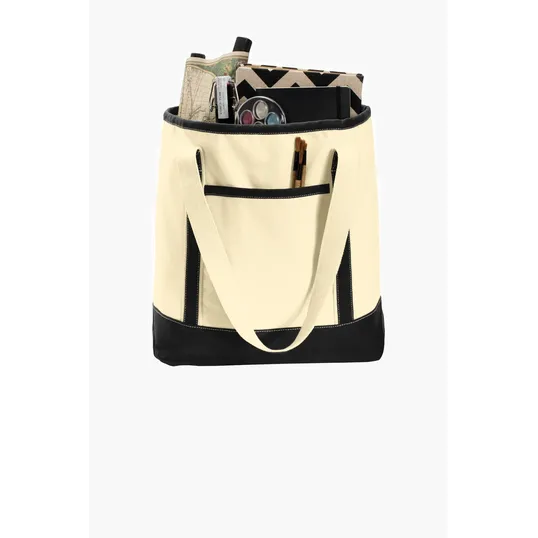 Port Authority Large Cotton Canvas Tote — view 2